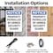 Signmission Patrolled By Armed Security Guard OSHA Notice Sign, Plastic, 7in W x 10in L, 2PK OS-2PACK-NS-P-710-V-16330 - alternate 6